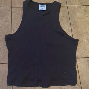 Gymshark Charcoal Sleeveless Top